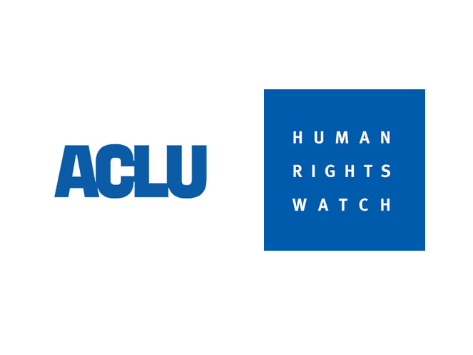 ACLU Human Rights Watch logo